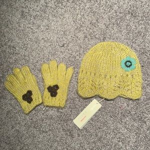 New Confetti Girls Hat & Gloves Set